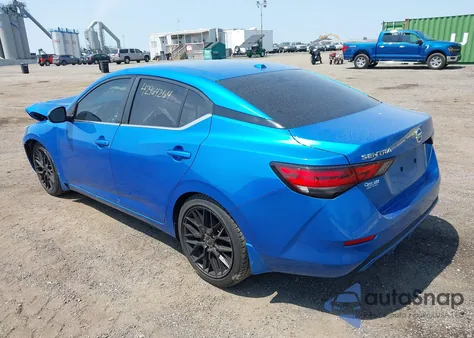 2020 Nissan Sentra Sv Xtronic Cvt z USA, uszkodzony, nr VIN 3N1AB8CV8LY242407